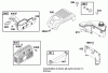 Toro 20487 (SR-21OSBB) - Super Recycler Mower, SR-21OSBB, 2001 (210000001-210999999) Ersatzteile MUFFLER AND FUEL TANK ASSEMBLY