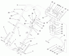Toro 20488 (SR-21OSE) - Super Recycler Mower, SR-21OSE, 1998 (8900001-8999999) Ersatzteile HANDLE ASSEMBLY