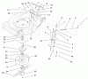 Toro 20490 (V-21SB) - Vacu-Power Mower, V-21SB, 1998 (8900001-8999999) Ersatzteile BLADE BRAKE CLUTCH ASSEMBLY
