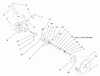 Toro 20490 (V-21SB) - Vacu-Power Mower, V-21SB, 1998 (8900001-8999999) Ersatzteile REAR AXLE ASSEMBLY