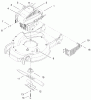 Toro 20493 (SR-21P) - Super Recycler Mower, SR-21P, 1998 (8900001-8999999) Ersatzteile ENGINE & BLADE ASSEMBLY