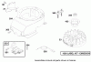 Toro 20494 (SR-21S) - Super Recycler Mower, SR-21S, 1998 (8900001-8999999) Ersatzteile ENGINE BRIGGS & STRATTON MODEL 12H802-1758-E1 #7