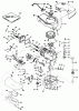 Toro 20696 - Lawnmower, 1976 (6000001-7999999) Ersatzteile ENGINE TECUMSEH MODEL NO. TNT 120-12004