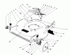 Toro 20511 - Lawnmower, 1989 (9000001-9999999) Ersatzteile HOUSING ASSEMBLY(USED ON UNITS WITH SERIAL NOW 9000101 THRU 9005567, 9018485 & UP)