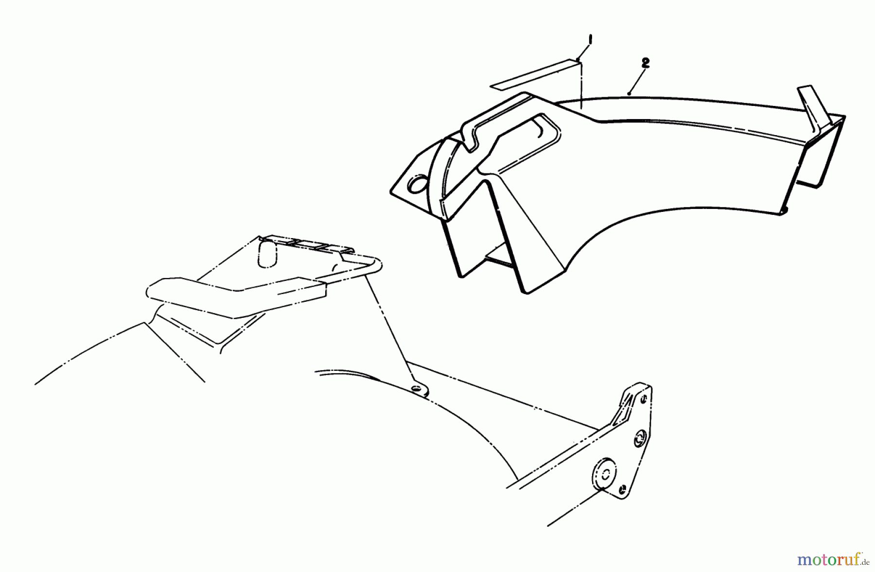 Toro Neu Mowers, Walk-Behind Seite 1 20511 - Toro Lawnmower, 1989 (9000001-9999999) SIDE DISCHARGE CHUTE MODEL NO. 59168 (OPTIONAL)
