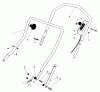 Toro 20522C - Lawnmower, 1986 (6000001-6999999) Ersatzteile HANDLE ASSEMBLY