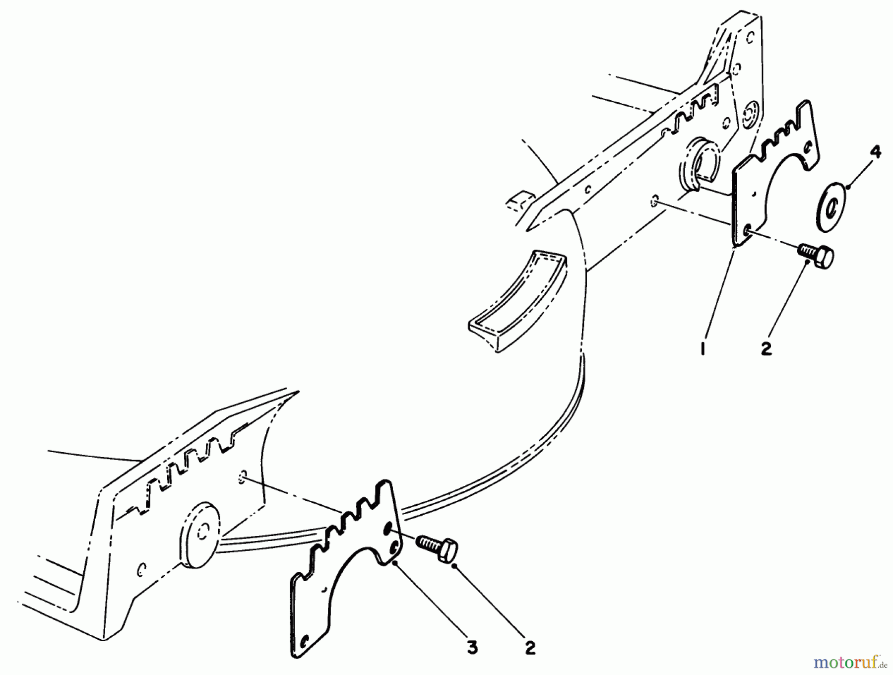 Toro Neu Mowers, Walk-Behind Seite 1 20522C - Toro Lawnmower, 1987 (7000001-7999999) WEAR PLATE KIT N0. 49-4080 (OPTIONAL)
