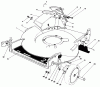 Toro 20526 - Lawnmower, 1986 (6000001-6999999) Ersatzteile HOUSING ASSEMBLY