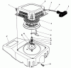 Toro 20526 - Lawnmower, 1986 (6000001-6999999) Ersatzteile RECOIL ASSEMBLY