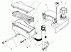 Toro 20526 - Lawnmower, 1987 (7000001-7999999) Ersatzteile AIR CLEANER & FUEL TANK ASSEMBLY (MODEL NO. VMG6)