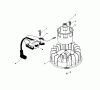 Toro 20526 - Lawnmower, 1988 (8000001-8999999) Ersatzteile MAGNETO & FLYWHEEL ASSEMBLY (MODEL NO. VMH7)