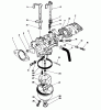 Toro 20526C - Lawnmower, 1988 (8000001-8999999) Ersatzteile CARBURETOR ASSEMBLY (MODEL NO. VMH7)