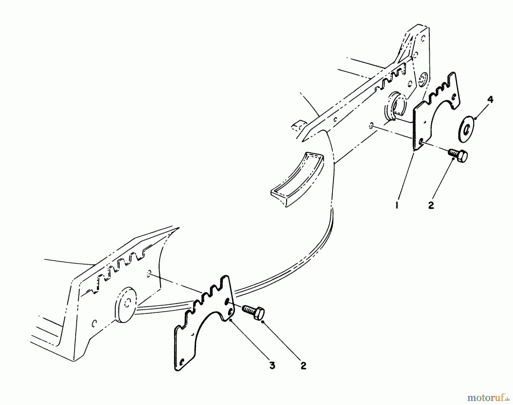 Toro Neu Mowers, Walk-Behind Seite 1 20526C - Toro Lawnmower, 1988 (8000001-8999999) WEAR PLATE KIT NO. 49-4080 (OPTIONAL)