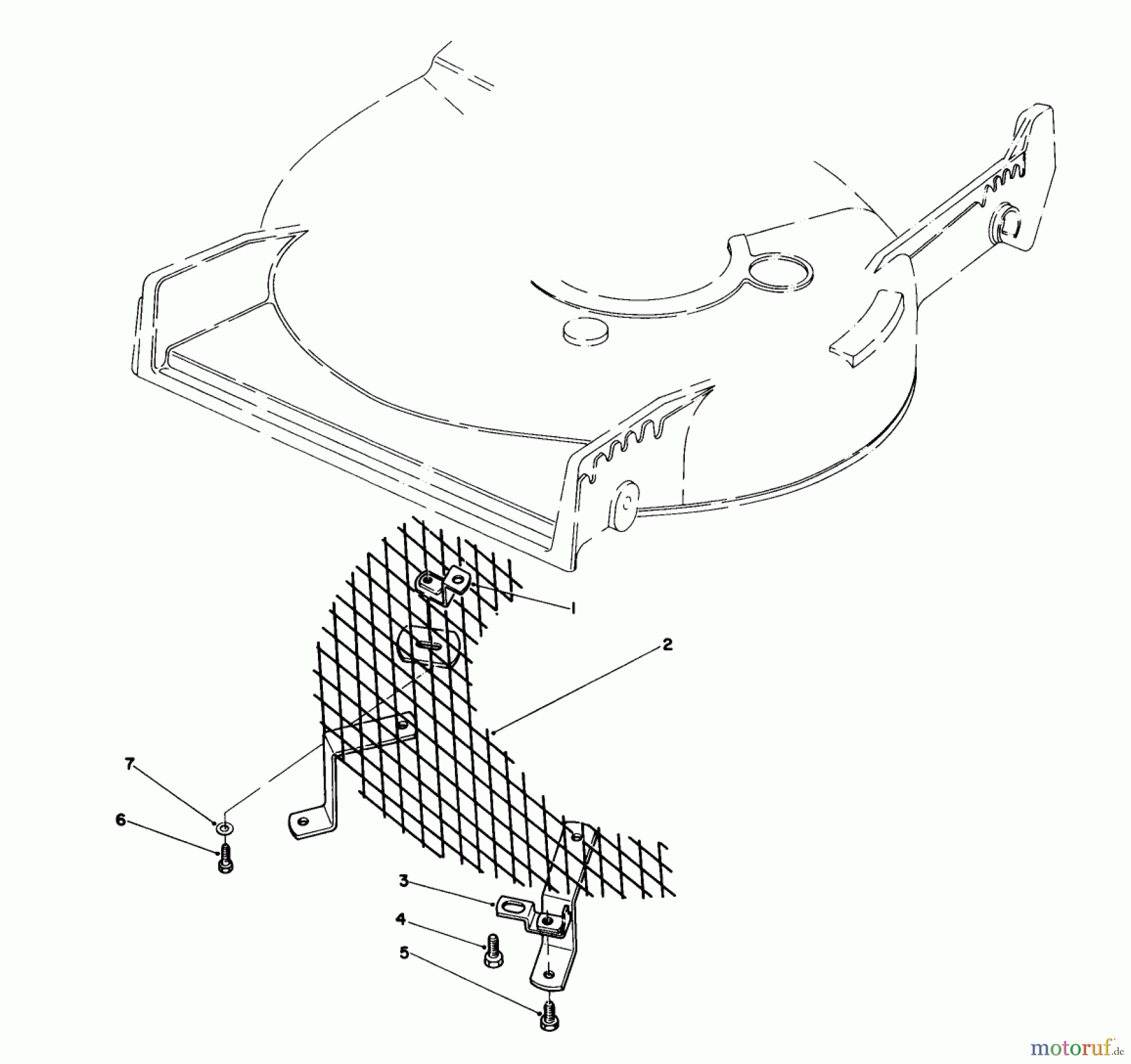 Toro Neu Mowers, Walk-Behind Seite 1 20531 - Toro Lawnmower, 1988 (8000001-8999999) LEAF SHREDDER KIT MODEL NO. 59157 (OPTIONAL)