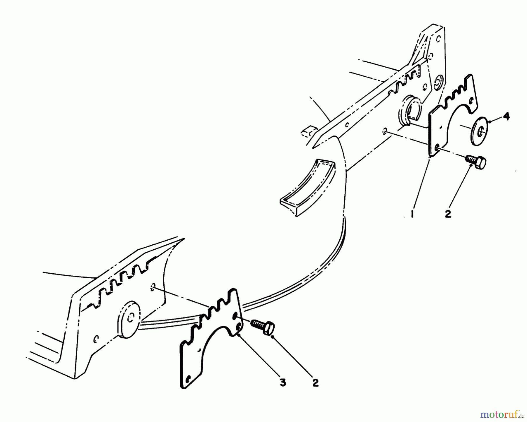 Toro Neu Mowers, Walk-Behind Seite 1 20532 - Toro Lawnmower, 1989 (9000001-9999999) WEAR PLATE KIT MODEL NO. 49-4080 (OPTIONAL)