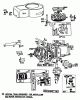 Toro 20560 - Lawnmower, 1983 (3000001-3999999) Ersatzteile ENGINE BRIGGS & STRATTON MODEL NO. 92908-3196-01 #1