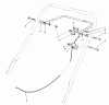 Toro 20561 - Lawnmower, 1990 (0000001-0999999) Ersatzteile TRACTION CONTROL ASSEMBLY