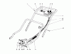 Toro 20562 - Lawnmower, 1976 (6000001-6999999) Ersatzteile HANDLE ASSEMBLY