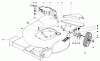Toro 20673 - Lawnmower, 1977 (7000001-7999999) Ersatzteile HOUSING ASSEMBLY