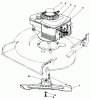 Toro 20563 - Lawnmower, 1990 (0000001-0999999) Ersatzteile ENGINE ASSEMBLY