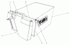 Toro 20563 - Lawnmower, 1990 (0000001-0999999) Ersatzteile GRASS BAG ASSEMBLY NO. 11-0159