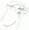 Toro 20563 - Lawnmower, 1990 (0000001-0999999) Ersatzteile TRACTION CONTROL ASSEMBLY