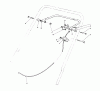 Toro 20563 - Lawnmower, 1991 (1000001-1999999) Ersatzteile TRACTION CONTROL ASSEMBLY