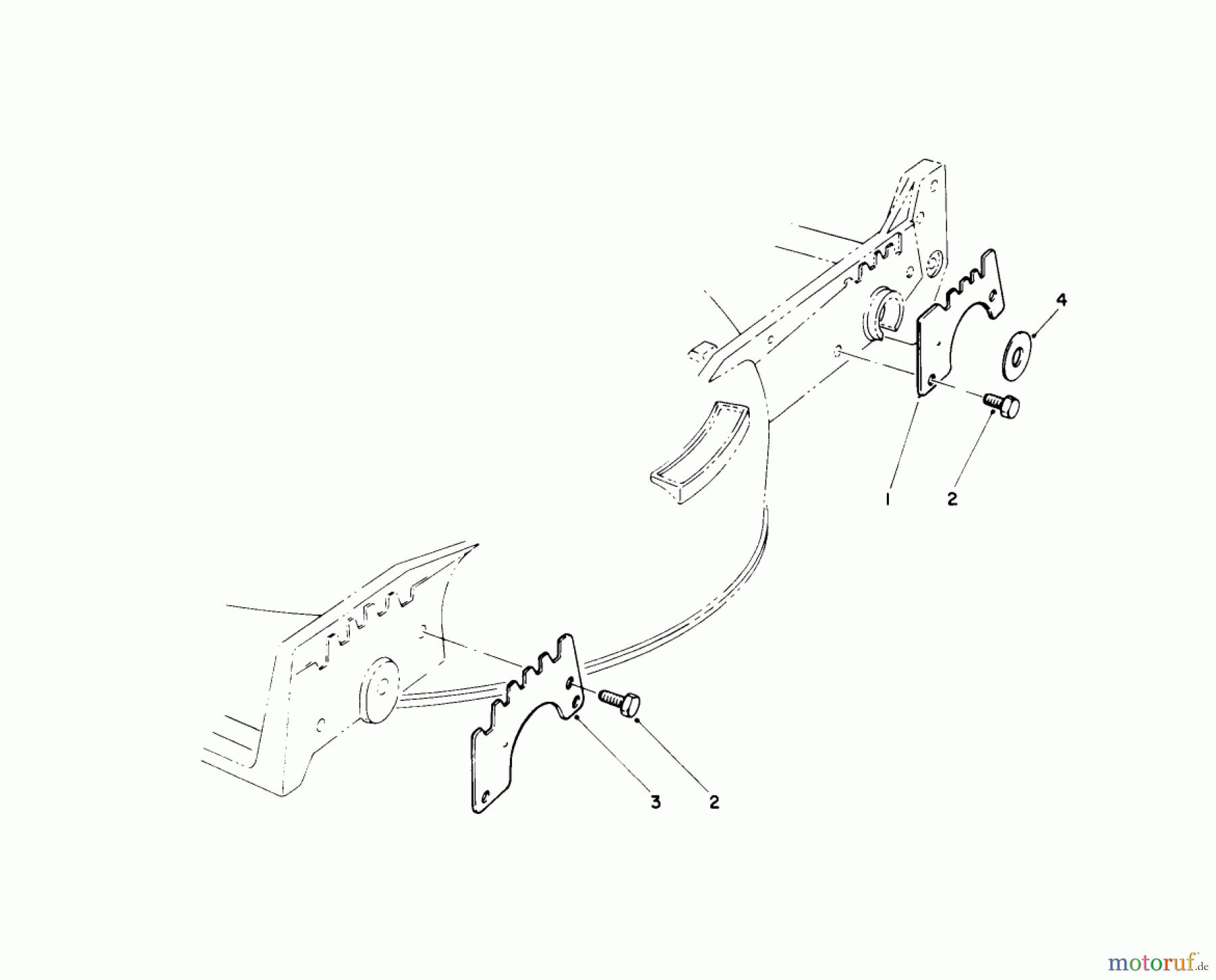 Toro Neu Mowers, Walk-Behind Seite 1 20563 - Toro Lawnmower, 1991 (1000001-1999999) WEAR PLATE MODEL NO. 49-4080 (OPTIONAL)