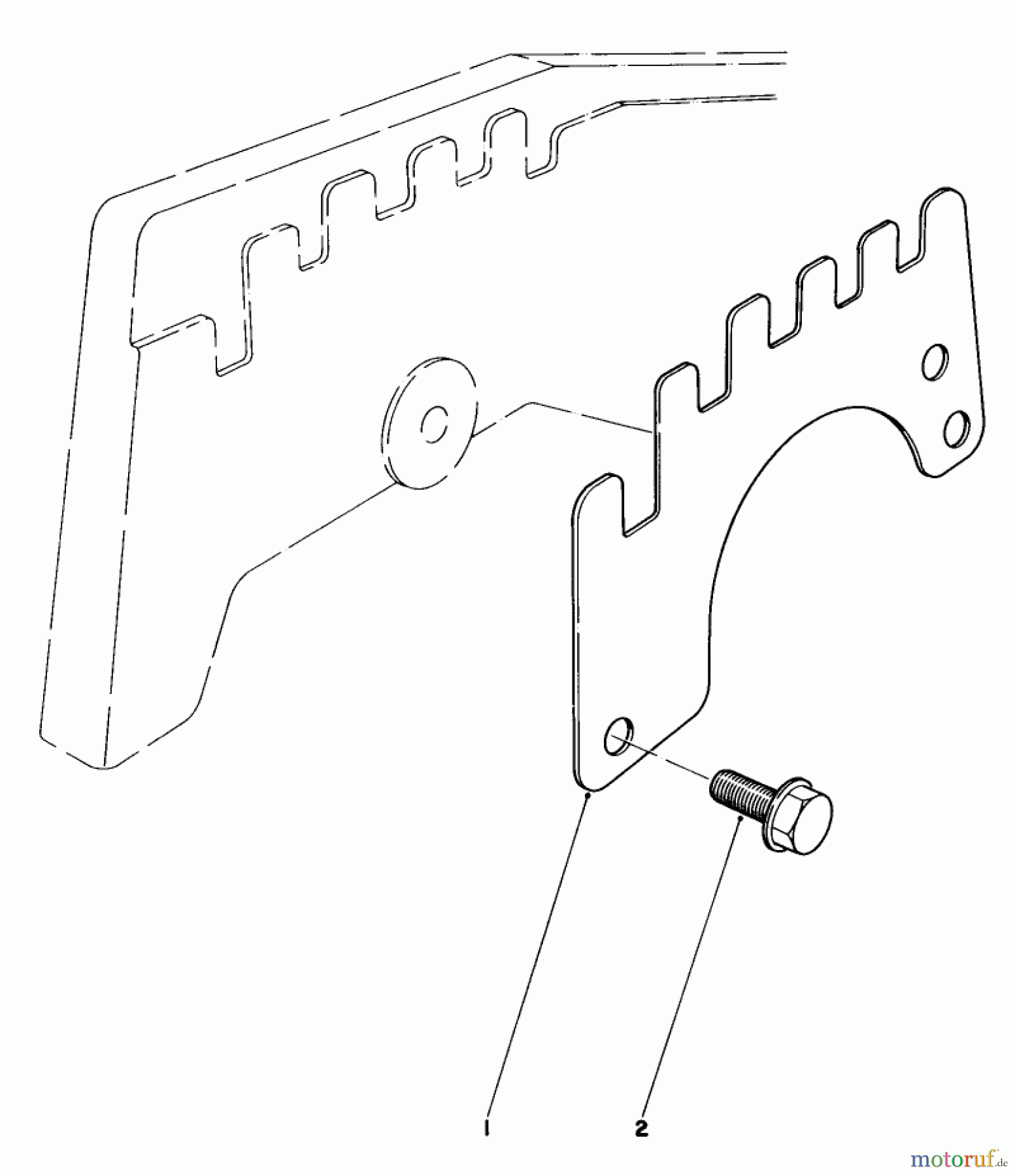 Toro Neu Mowers, Walk-Behind Seite 1 20570 - Toro Lawnmower, 1983 (3000001-3999999) WEAR PLATE KIT NO. 44-5530 (OPTIONAL)
