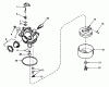 Toro 20574 - Lawnmower, 1983 (3000001-3999999) Ersatzteile CARBURETOR NO. 632050A