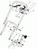 Toro 20574 - Lawnmower, 1989 (9000001-9999999) Ersatzteile HANDLE ASSEMBLY