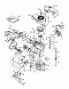 Toro 20575 - Lawnmower, 1978 (8000001-8007500) Ersatzteile ENGINE TECUMSEH MODEL NO. TNT 100-10049A