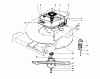 Toro 20575 - Lawnmower, 1978 (8007501-8999999) Ersatzteile ENGINE ASSEMBLY