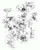 Toro 20575 - Lawnmower, 1978 (8007501-8999999) Ersatzteile ENGINE TECUMSEH MODEL TNT 100-10049B