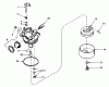 Toro 20576 - Lawnmower, 1983 (3000001-3999999) Ersatzteile CARBURETOR NO. 632050A