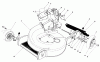 Toro 20577 - Lawnmower, 1984 (4000001-4999999) Ersatzteile HOUSING ASSEMBLY