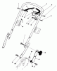 Toro 20577 - Lawnmower, 1985 (5000001-5999999) Ersatzteile HANDLE ASSEMBLY