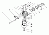 Toro 20581 - Lawnmower, 1985 (5000001-5999999) Ersatzteile CARBURETOR ASSEMBLY