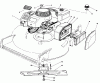 Toro 20581 - Lawnmower, 1985 (5000001-5999999) Ersatzteile ENGINE ASSEMBLY