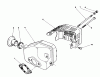 Toro 20581 - Lawnmower, 1985 (5000001-5999999) Ersatzteile MUFFLER ASSEMBLY