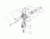 Toro 20581 - Lawnmower, 1987 (7000001-7999999) Ersatzteile CARBURETOR ASSEMBLY (ENGINE MODEL NO. 47PF5 & 47PG6)