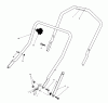 Toro 20581 - Lawnmower, 1988 (8000001-8999999) Ersatzteile HANDLE ASSEMBLY