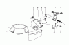 Toro 20581C - Lawnmower, 1988 (8000001-8999999) Ersatzteile BRAKE ASSEMBLY