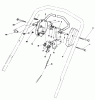 Toro 20584 - Lawnmower, 1986 (6000001-6999999) Ersatzteile CONTROL ASSEMBLY