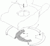 Toro 20586 - Lawnmower, 1985 (5000001-5999999) Ersatzteile LEAF SHREDDER KIT NO. 59101 (OPTIONAL)