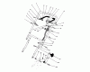 Toro 20586 - Lawnmower, 1988 (8000001-8999999) Ersatzteile HANDLE & THROTTLE CONTROL ASSEMBLY