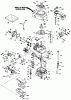 Toro 20586 - Lawnmower, 1989 (9000001-9999999) Ersatzteile ENGINE TECUMSEH MODEL NO. TVS100-44016B