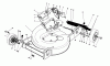 Toro 20587 - Lawnmower, 1990 (0000001-0999999) Ersatzteile HOUSING ASSEMBLY