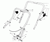 Toro 20588 - Lawnmower, 1985 (5000001-5999999) Ersatzteile HANDLE ASSEMBLY