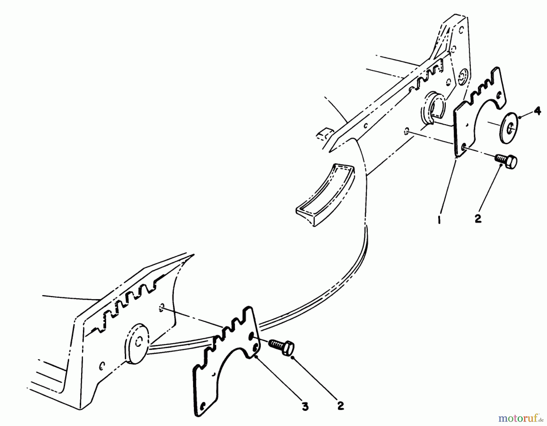 Toro Neu Mowers, Walk-Behind Seite 1 20588 - Toro Lawnmower, 1985 (5000001-5999999) WEAR PLATE KIT NO. 49-4080 (OPTIONAL)